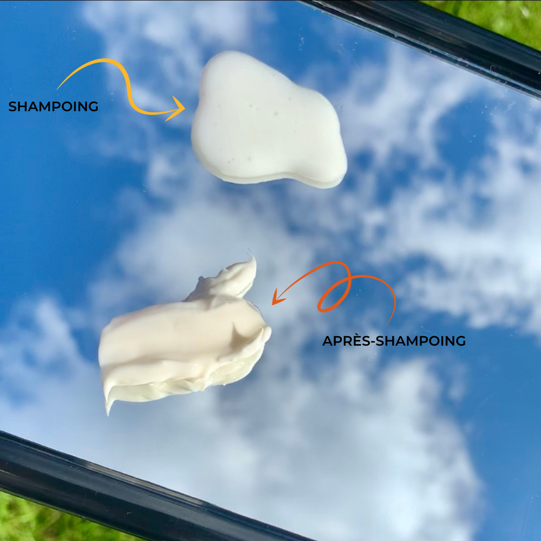 Shampoing et après-shampoing textures